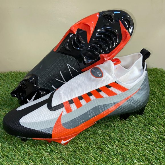 Nike Vapor Edge Pro 360 Football Cleats DV0778-004 Orange White Men’s Size 13 main image 4